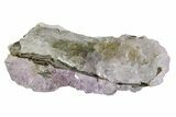 Amethyst Crystal Cluster over Biotite - India #168765-1